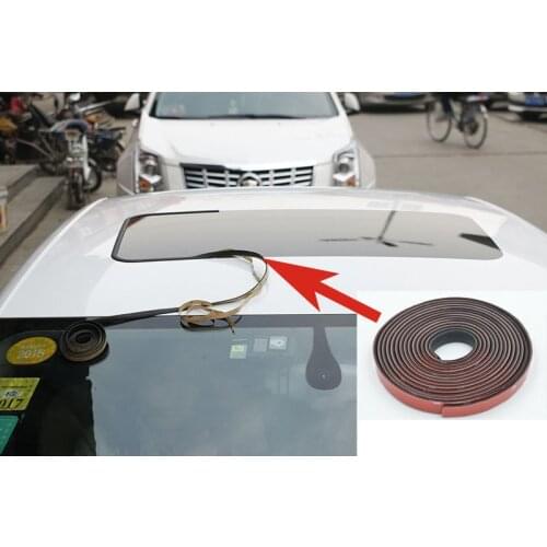 CHIZIYO High Quality 2m Car False Sunroof Side Strip Virtual Sunroof Decorative EPDM Sealing Strip