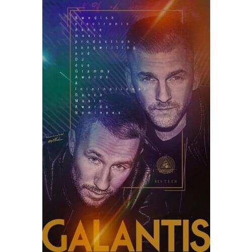 Home Decor Galantis- Runaway U & I music-Silk Art Poster Wall Sticker Decoration Gift