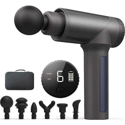 Electric therapy massage gun Relaxation Massage Vibrator Gun massager exerciser For Muscles Fascial Gun Fitness Equipment