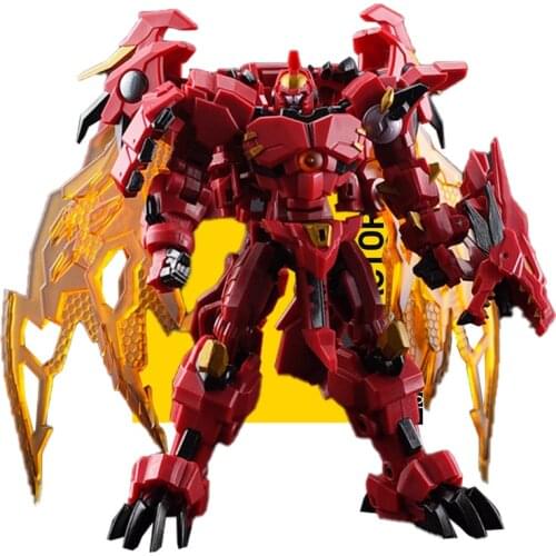 IF Transformation EX-42 EX42 Heatdeath Red Dragon Action Figure Robot Toys