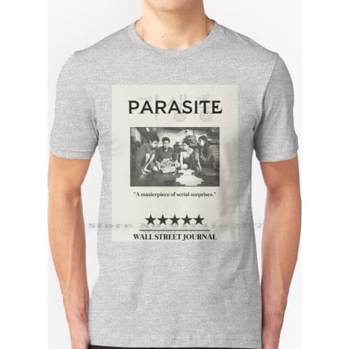 Parasite T Shirt 100% Pure Cotton Parasite Gisaengchung Bong Joon Ho Movie Film Korean Critic Review Song Kang Ho Lee Sun Kyun
