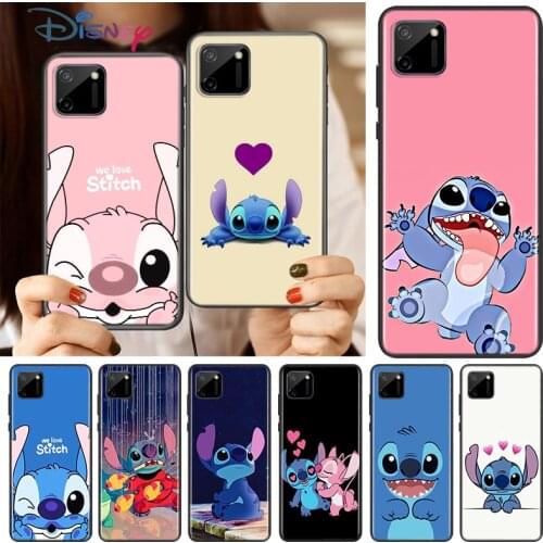 Cute Lilo Stitch For OPPO Reno 10X ZOOM A ACE 2 Z Find X2 Neo Lite Realme V3 V5 V15 Narzo 10 20 Pro Soft Phone Case