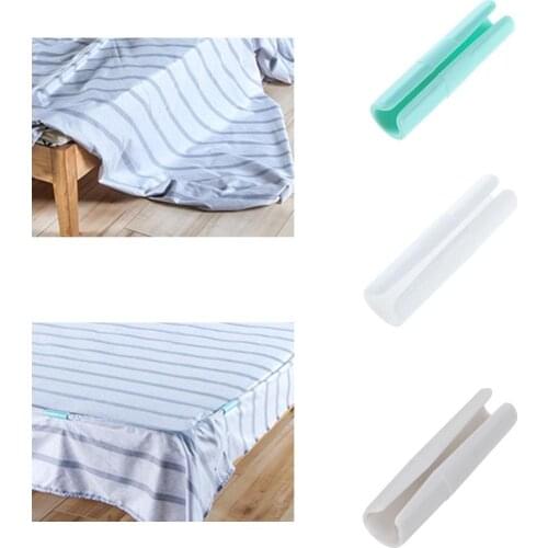 Multipurpose Slip-Resistant Clamp Bed Cover Grippers Holder Home Living Blankets Bed Sheet Clip 10 pieces/Set