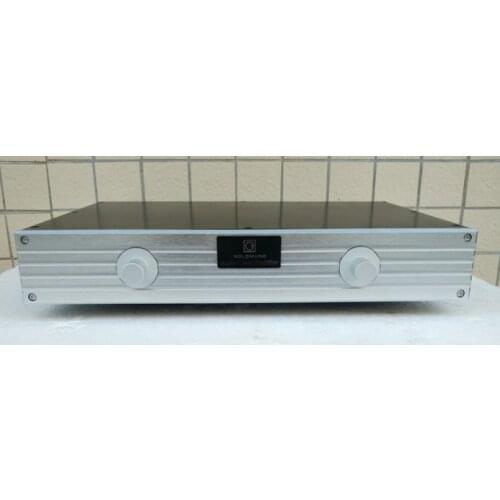 2020 new all-aluminum power amplifier case, preamplifier, tube amplifier, decoding DACHiFi home theater case (430*70*308)
