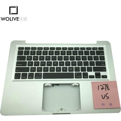 Original New Laptop Palmrest For Macbook Pro 13" A1278 2012 Topcase with US Keyboard