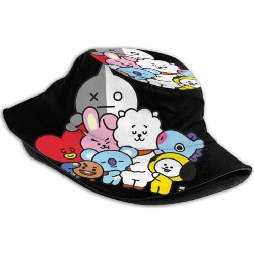 Free Hug Line Art In Black By Ania Mardrosyan Unisex Fashion Women Men Breathable Bucket Hats Koreanart Ly Loveyourselftear