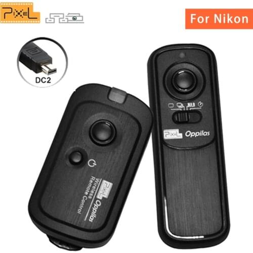 Pixel RW-221 DC2 Wireless Shutter Release Remote Control For Nikon D3100 D3200 D3300 D5000 D5100 D5200 D5300 D5500 D90 D7000
