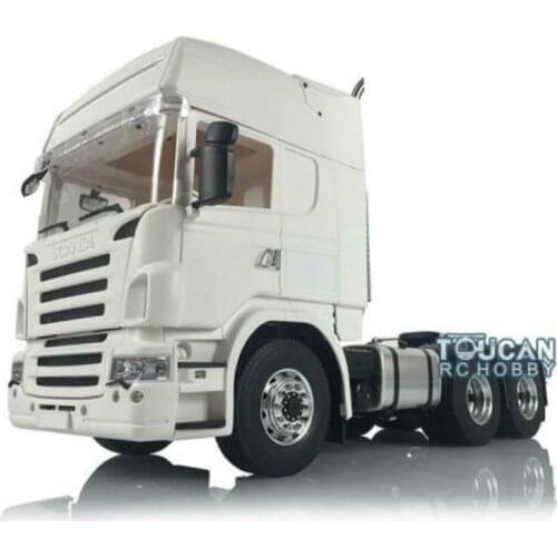 RC 1/14 LESU 6*6 Metal Chassis Motor Hercul Sca 802C Cabin Model Chimney THZH0588-SMT4