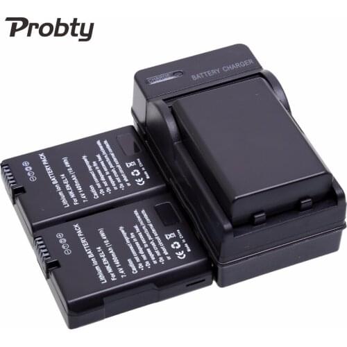ROBTY 3Pcs 1400mAh EN-EL14 ENEL14 EN EL14 Camera Batteries + Charger For Nikon D5200 D3100 D3200 D5100 P7000 P7100 Camera