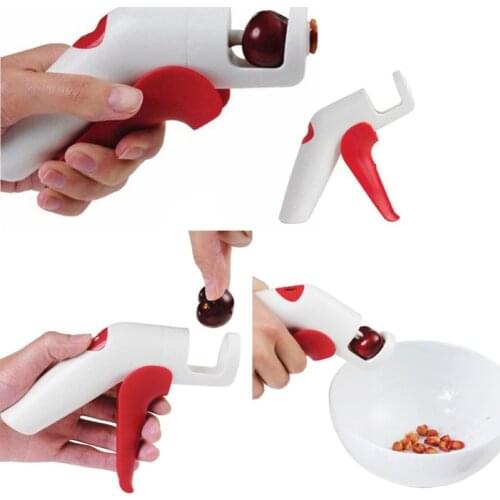 Handheld Cherry Pitter Fruits Olive Core Seed Stone Remover Corer Kitchen Fruit Vegetable Tool
