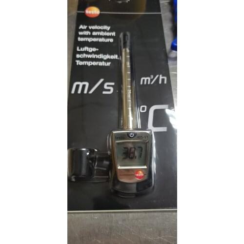 Testo 405-V1 300mm Hot-Wire Thermal Anemometer 0560 4053 For Air Velocity / Volumetric Flow / Air Temperature