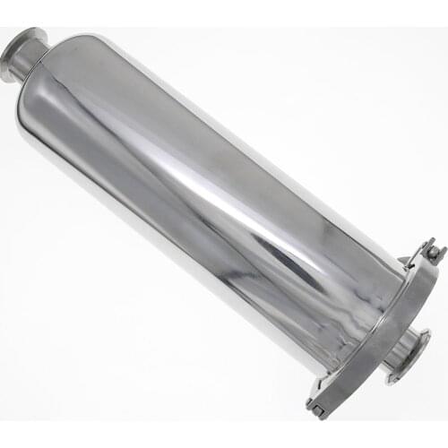 Fit 19 25 32 38 51 63mm Pipe x 1.5" 2" 2.5" Tri Clamp In-line Filter Strainer Homebrew Beer Brewing SUS 304 316L Stainless Steel