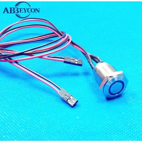 TY 1675 Best supplier 3V~24V red/green/blue/orange/yellow/white LED switch with 1pin Dupont connector