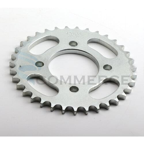 428-35T sprocket 58mm-78mm rear wheel gear suitable for off-road motorcycle ATV four-wheel off-road modification part 428 chain