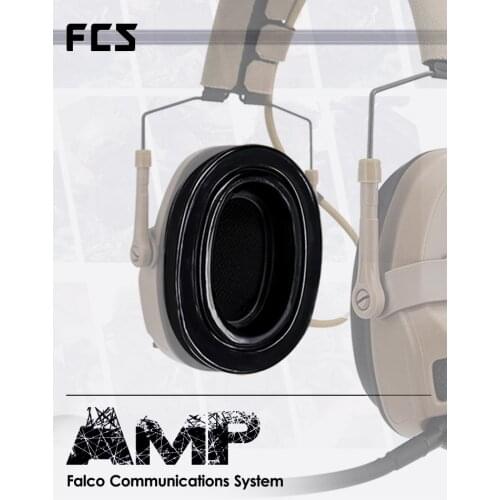 Replacement Of Customized Silicone Ear Pads For FCS Amp Pickup And Noise Reduction Tactical Earphones