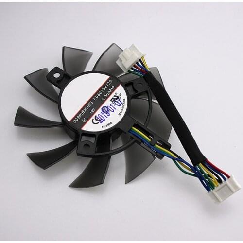 DC 12V 0.50A Graphics Card Cooling Fan for ASUS TUF-GTX 1660 1660TI Graphics Card Repair Parts