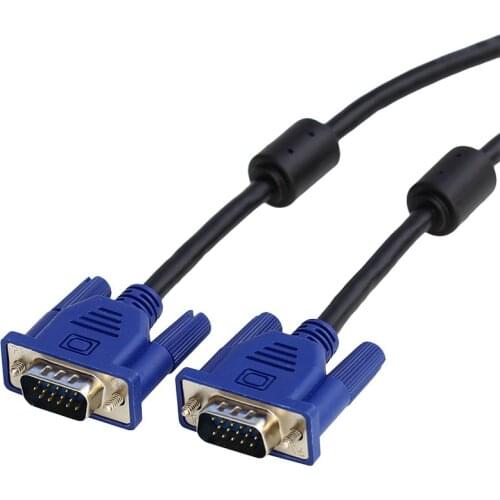 15Pin D-SUB VGA Male to Male for computers and monitors with VGA ports 0.5M 1.5M 3+6