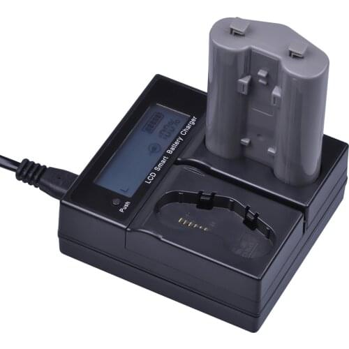 1Pcs 3000mAh EN-EL18 EN-EL18A Battery+ Smart Rapid LCD Dual Charger for Nikon EN EL18 ENEL18 D4, D4S, D5, MB-D12, D800, D800E