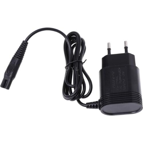 2-Prong Charger EU Plug Power Adapter Electric Shaver Charger for PHILIPS Shavers HQ8505/6070/6075/6090