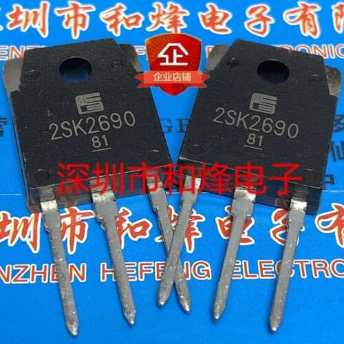 2pcs 2SK2690 K2690 TO-3P