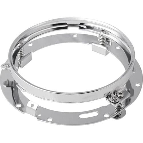 7'' LED Headlight Ring Mounting Bracket for Harley Motorbike Trim