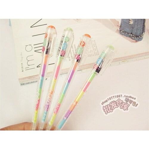 Free shipping Highlighter pen,6 colors Highlighters Maker pen,Original stationery