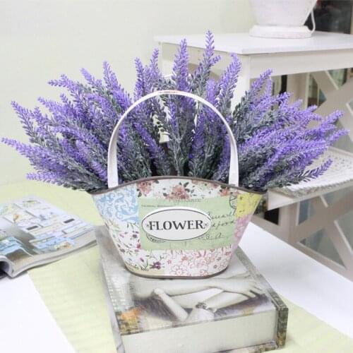Romantic Provence decoration lavender flower silk artificial flowers grain decorative Simulation of aquatic plants