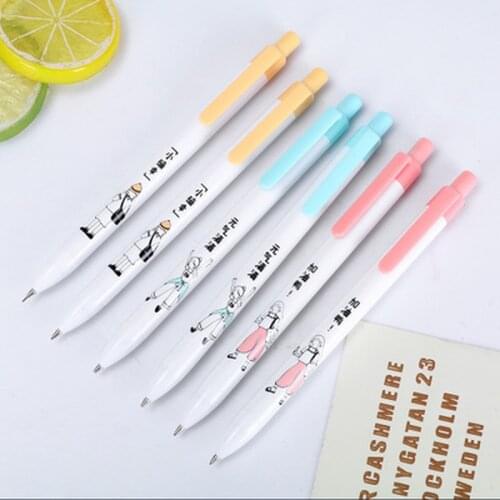 Mechanical Pencil Kawaii Pencil Creative and Simple Press 0.5/0.7mm Student Cute Mechanical Pencil Kawaii School Supplies