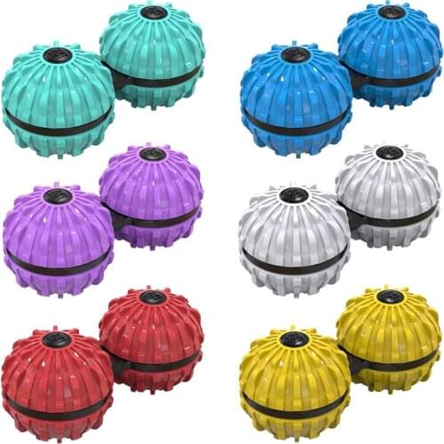 ABS Siamese Massage Ball Relieve Fatigue Acupuncture Point Massager Release Stress Decompression Adults Massage Tool