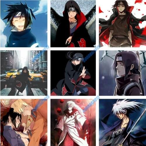 Japan Character 5D Diy Diamond Painting Anime Mosaic Cross Stitch Kits Full Square Round Drill Embroidery for Living Room Decor