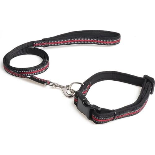 18PCS / LOT New Nylon Reflective Leash Pet Leash Pet Collar Dog Traction Rope Dog Accessories