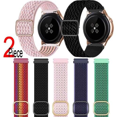 Nylon Strap For Mibro Air Smart Watch Band Replacement Watchband Nylon Bracelet For Amazfit Bip U Pro/S/Lite GTS2 Mini/2e/GTR 2