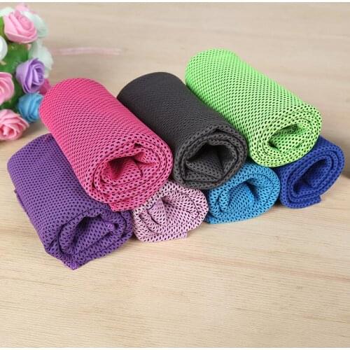 88*33cm Ice Cold Towel Cooling Summer Sunstroke Sports Exercise Cool Quick Dry Soft Breathable Cooling Towel LX5017