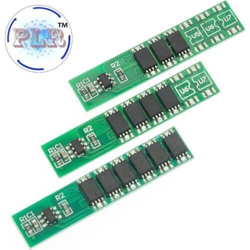 10PCS/LOT 1S 15A 3.7V Li-ion 3MOS 4MOS 6MOS BMS PCM Battery Protection Board PCM for 18650 Lithium Lion Battery