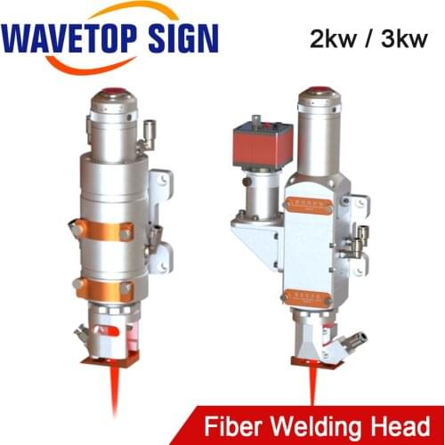 WaveTopSign 1064nm 2kw 3kw Fiber Laser Welding Head with QBH or RD Connector Lens for Fiber Laser Welding Machine