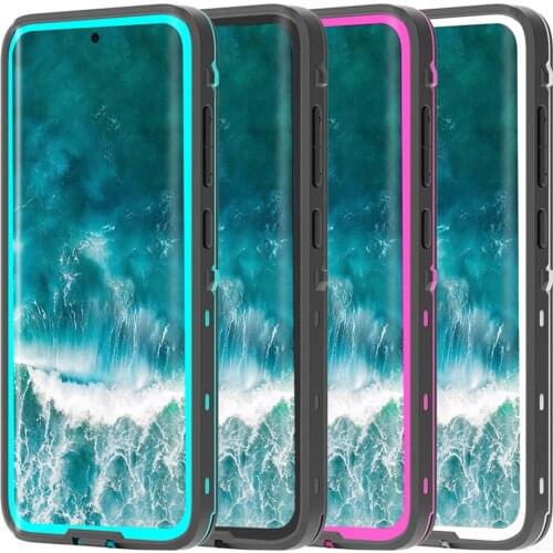Waterproof Anti-fall Full Sealed Protective Cover Phone Case for Samsung Galaxy S20 / S20 Plus / S20 Ultra Phone Accessories