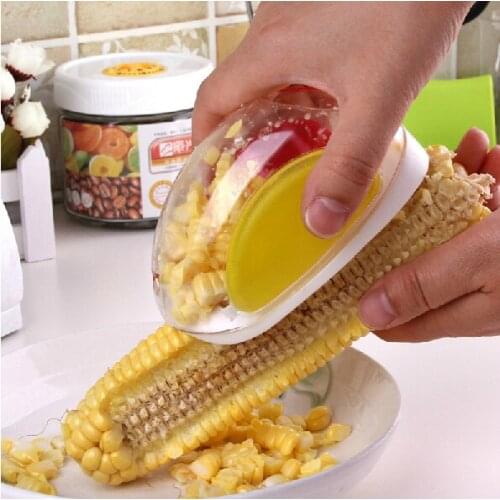 1pcs Easy Corn Rapid Stripping Device For Corn Threshing Minimalist Kitchen Gadgets Utensil Tool Good Helper Cooking Tools