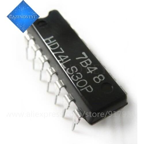 10pcs/lot SN74LS30N HD74LS30P SN74LS30 74LS30 DIP-14 In Stock