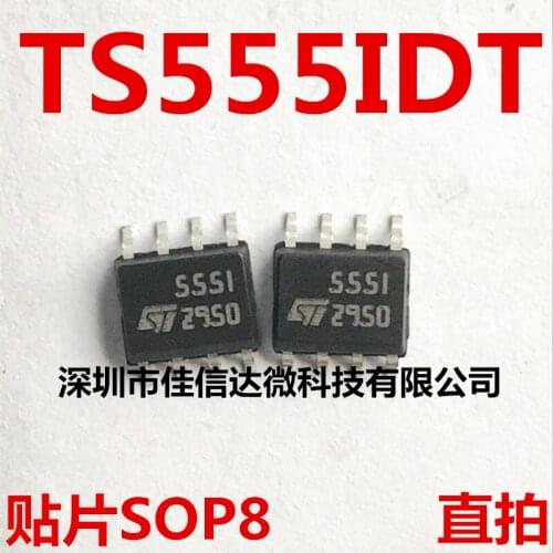 100% New Original 5pcs/lot High Quality TS555IDT TS555 555I SOP8 CMOS