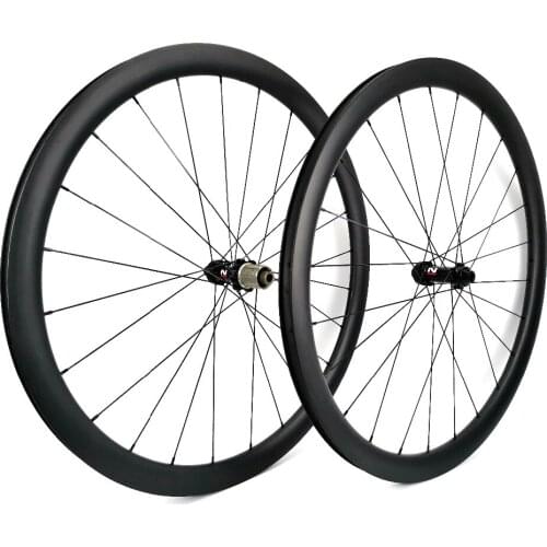 700C full carbon fiber wheels 38mm depth 23mm width disc brake bike Clincher/Tubular Road wheelset UD matte finish