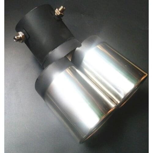 Car universal stainless steel muffler accessories for Audi Q3 Q5 SQ5 Q7 A1 A3 S3 A4 S4 RS4 RS5 A5 A6 S6 C6 C7 S5 A7 S7 A8