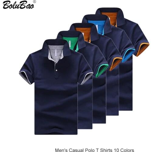 Мужские поло Bolubao China At AliExpress