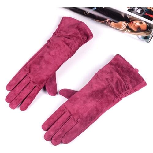 FINILUO Women's Suede Gloves