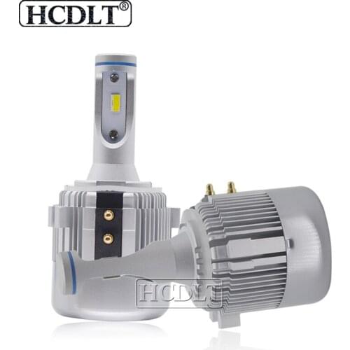 HCDLT G2 Car Headlight Bulb Error Free Canbus H7 LED Headlight 72W 6000K White Used For VW Golf 6 Golf 7 Passat Touran Tiguan