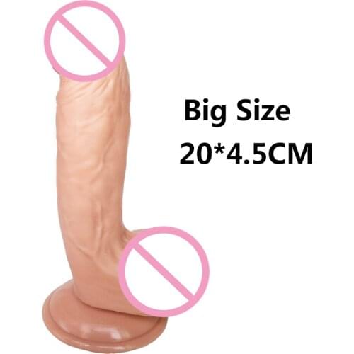 HOWOSEX Big dildo suction cup realistic dildo huge artificial penis man dick anal butt sex toys for women lesbian masturbate