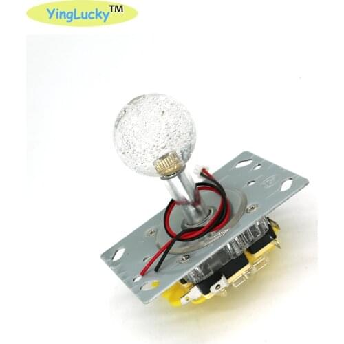 1pcs Quality Coin Operated Game Machine Parts Accessory Beautiful High Colorful LED Glitter Lighted Illuminated Joystick Arcade