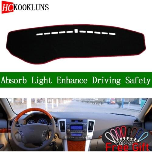 For HYUNDAI sonata NF NFC 2009 Car Dashboard Cover Dash Mat Dash Board Pad