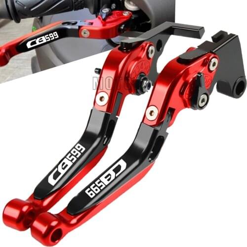 Motorcycle CNC Folding Brake Clutch Levers For Honda CB599 1998 1999 2001 2002 2003 2004 2005 2006 CNC Aluminum Motorbike Lever