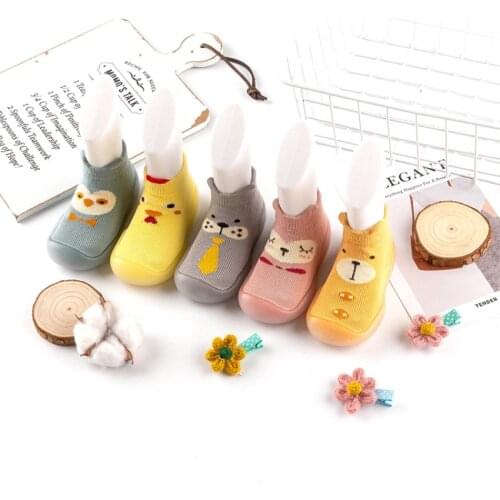 New Arrival Babi First Walkers Shoe Cute Toddler Casual Cute Shoes Newborn Non Slip Socks Calcetines Bebe Recien Nacido