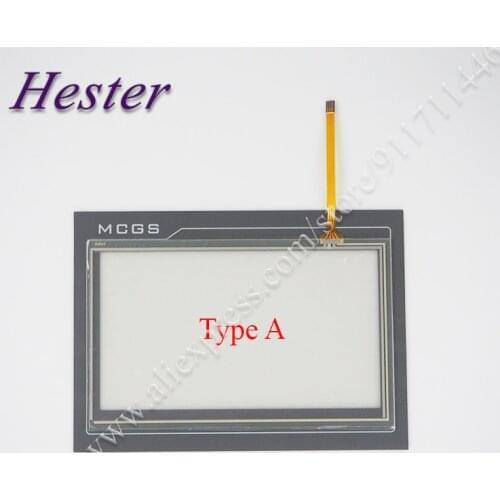 Touch Screen Panel for MCGS TPC7062TX TPC7062KW TPC7062TI TPC7062TD Touchscreen Glass Digitizer + Protective Film Overlay